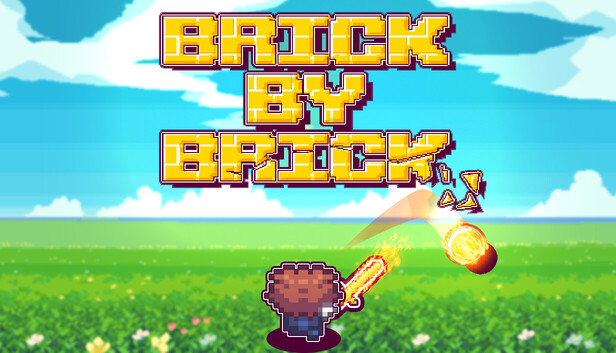 Steam 商店頁面用於社群分享的《Brick By Brick》宣傳圖
