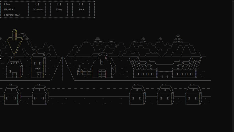 復古ASCII藝術再進化！《Horse Manager》賽馬{模擬經營遊戲}掀起極簡策略熱潮，94%壓倒性好評