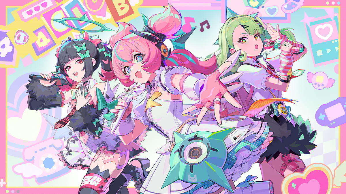 妄想天使陣營南宮羽愛芮千夏群像宣傳圖