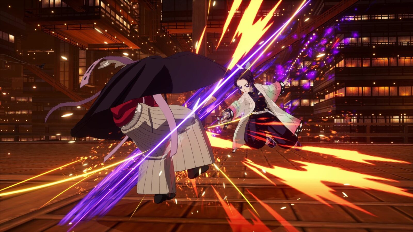 《鬼滅之刃 火之神血風譚 2》胡蝶忍 DLC 遊戲畫面截圖