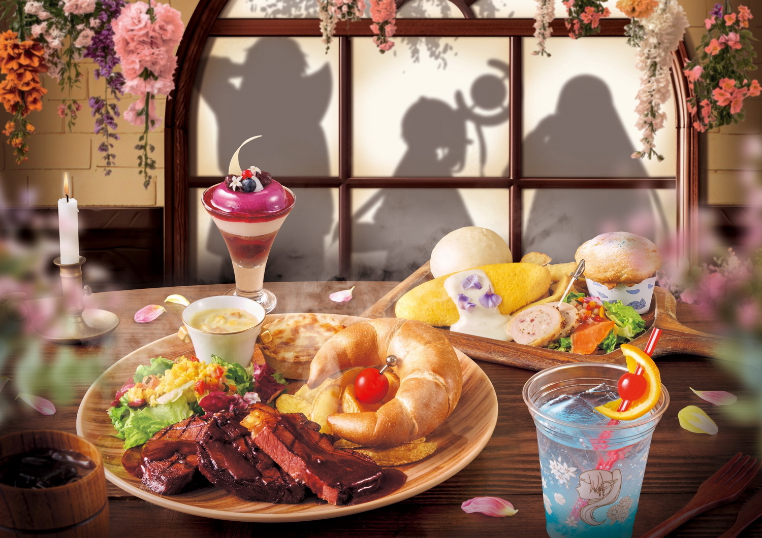 葬送的芙莉蓮追憶餐廳芙莉蓮白色蘇打飲料與兒童餐