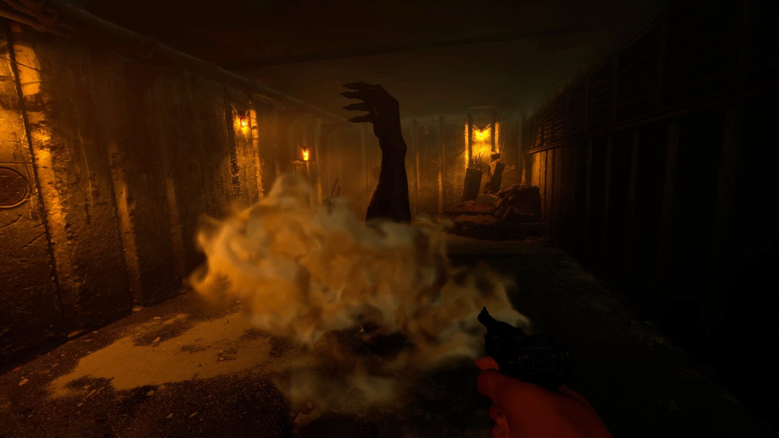 遊戲內可能包含的緊張探索與遭遇戰畫面