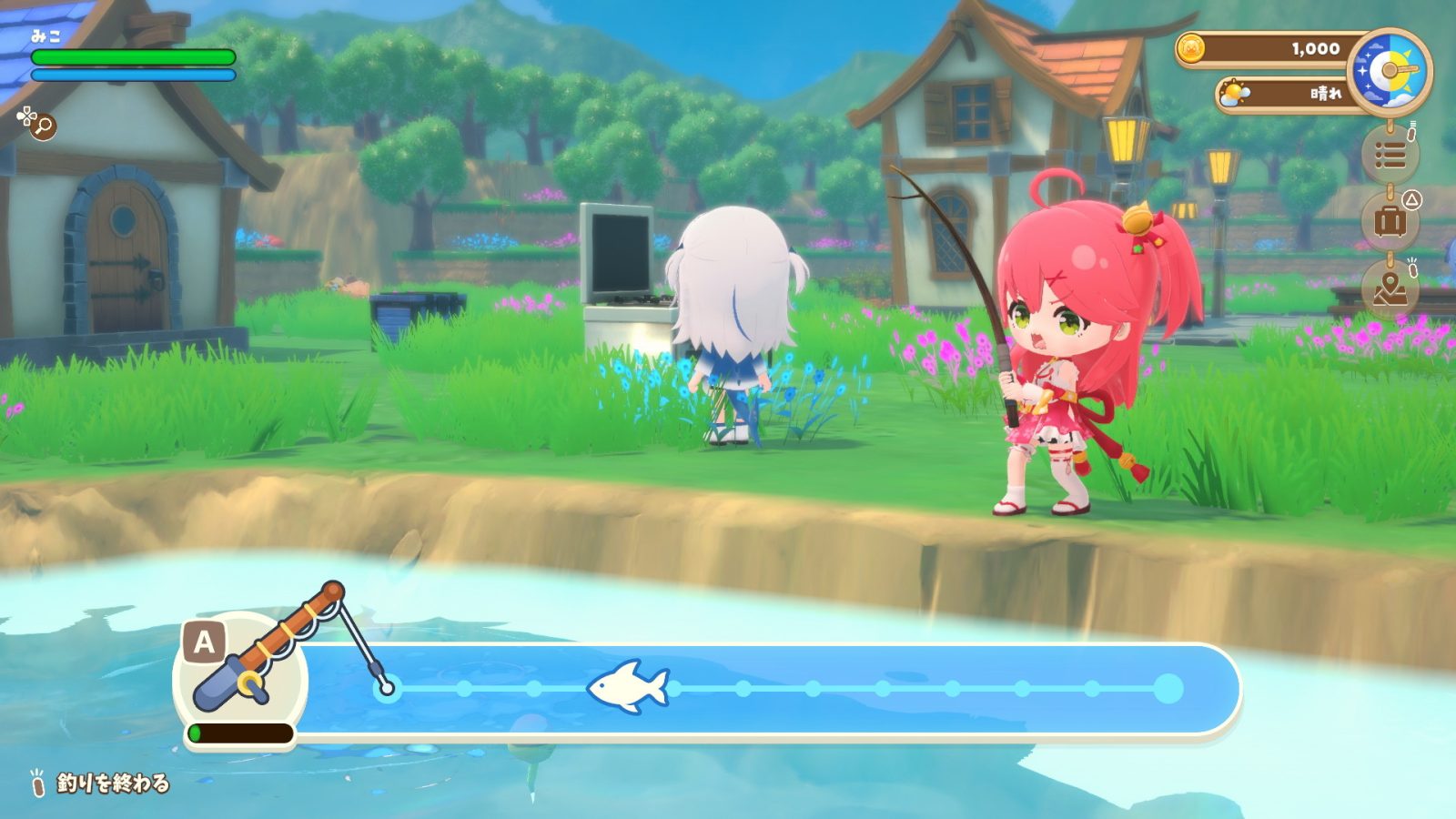 《小小 holo 村》遊戲實況截圖，新手建議