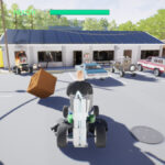 《割草機遊戲：戰鬥 2：重裝上陣》2026 年狂飆開戰！{競速射擊混搭}、{武裝割草機}荒謬大亂鬥，15關卡+4機體解鎖