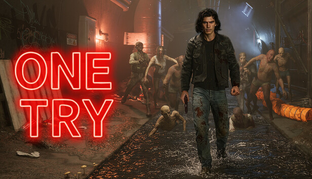 OneTry 的社群分享宣傳圖，展示遊戲標誌與主角剪影