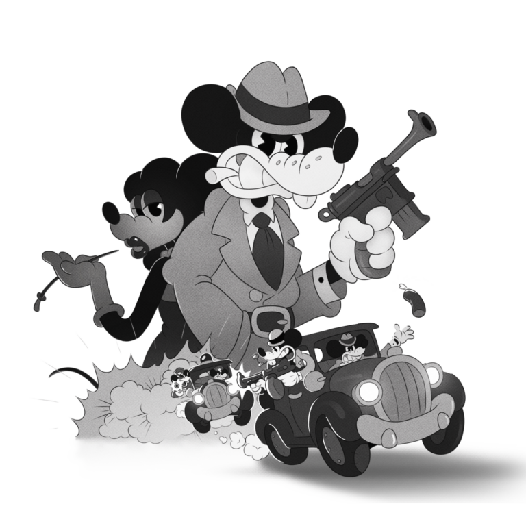 老派硬派！PS5 第一人稱射擊《鼠探：私家偵探》用復古卡通畫風引爆黑色幽默