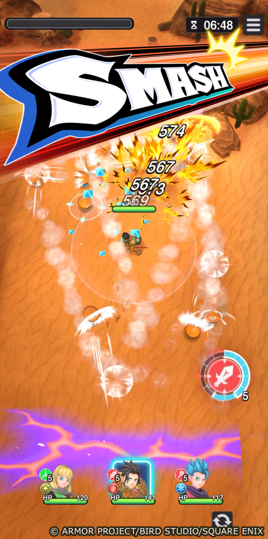 《勇者鬥惡龍 破限亂鬥》評分系統截圖