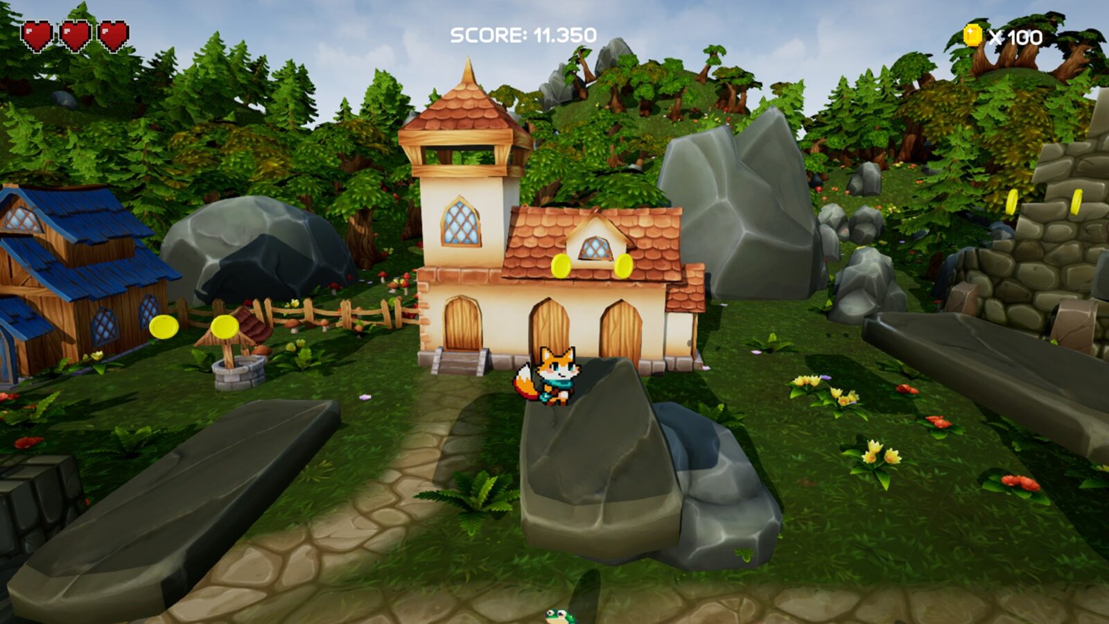 復古新創意！Xbox《Fox Legend》融合2D像素與3D場景的硬核平台跳躍遊戲