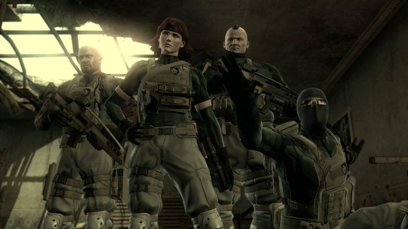 遊戲多人合作模式示意圖