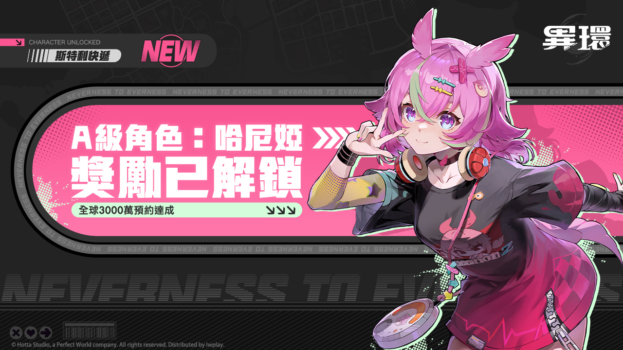 《異環》多角色宣傳圖含達芙蒂爾洛茜等角色