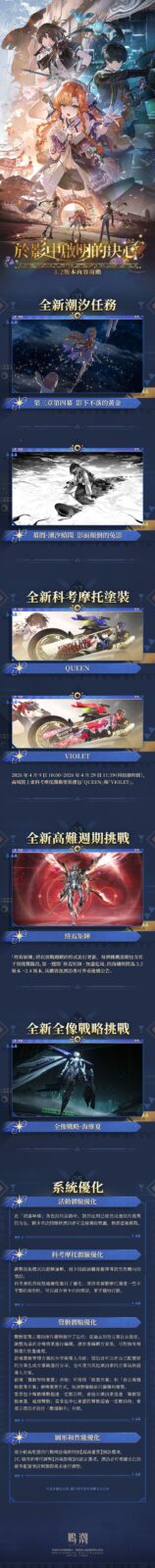 鳴潮3.2版本「於影中啟明的決心」截圖