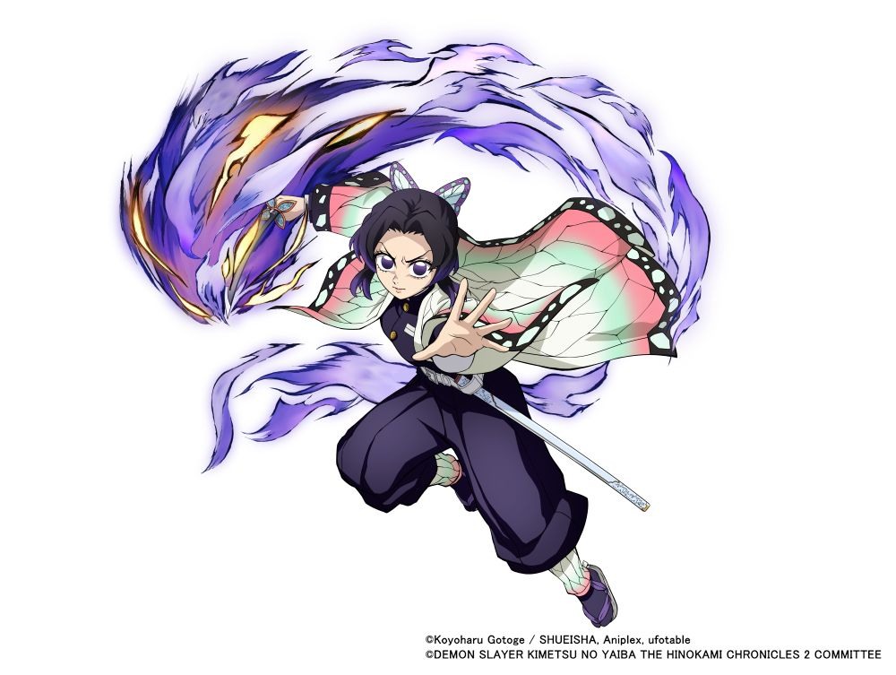 胡蝶忍（無限城篇）官方角色宣傳視覺圖