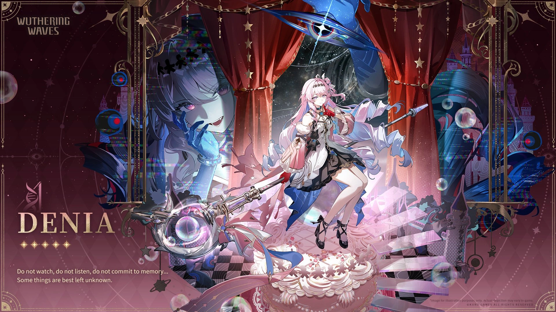 鳴潮3.3版本達妮婭官方宣傳橫幅