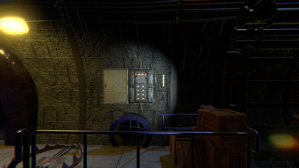 場景：狹長而壓迫感十足的隧道