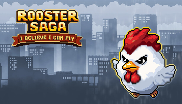 像素風《公雞傳奇：我相信我能飛》預告2026年上市！操控胖公雞展開超難彈幕閃避【街機動作遊戲】
