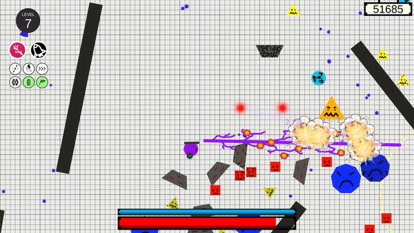 免費壓倒性好評彈幕Roguelike!《持槍圓環》用「移動停槍」核心玩法,重現街機經典心流感