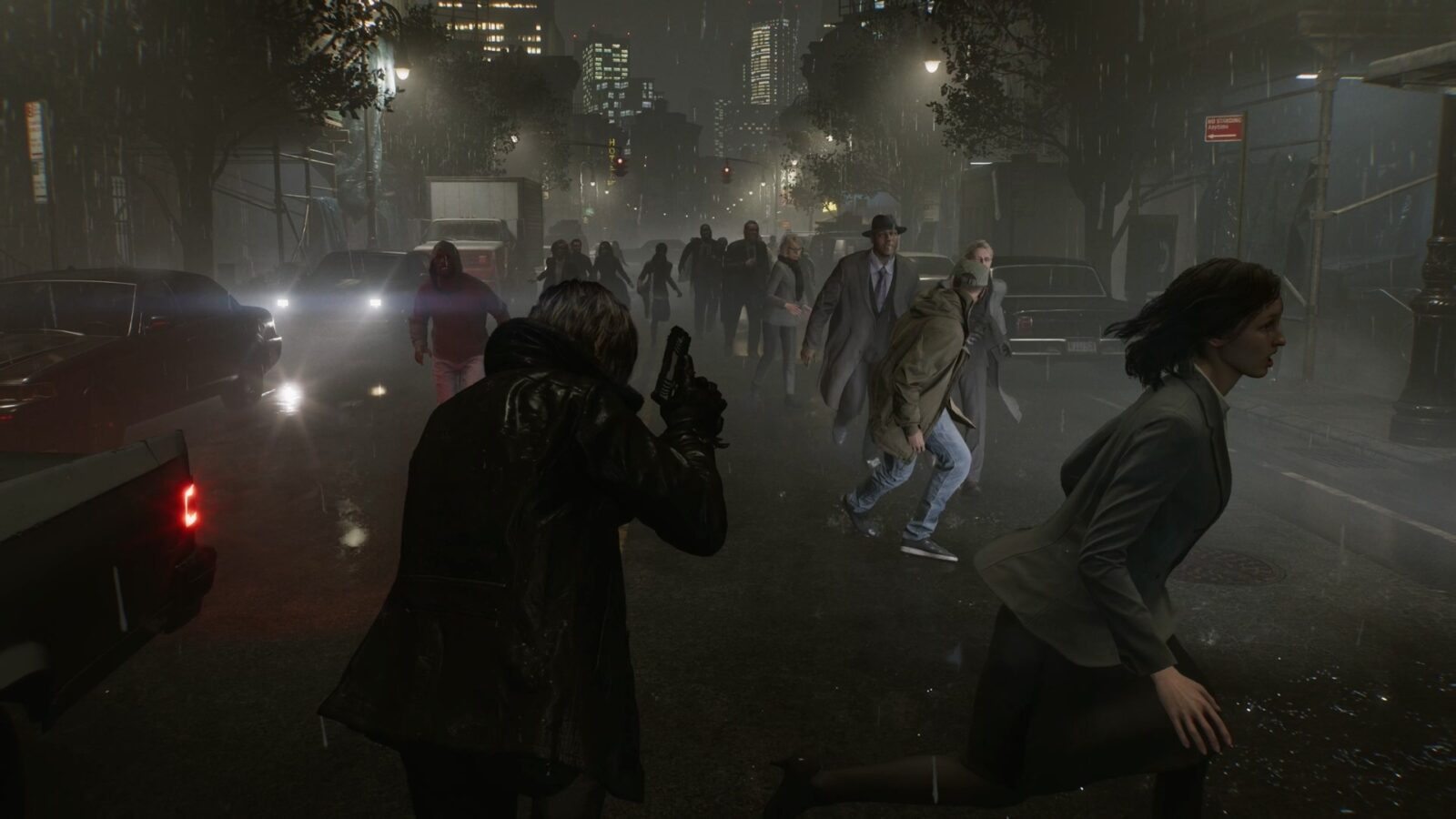 惡靈古堡9安魂曲里昂斧頭近戰與動作射擊戰鬥截圖