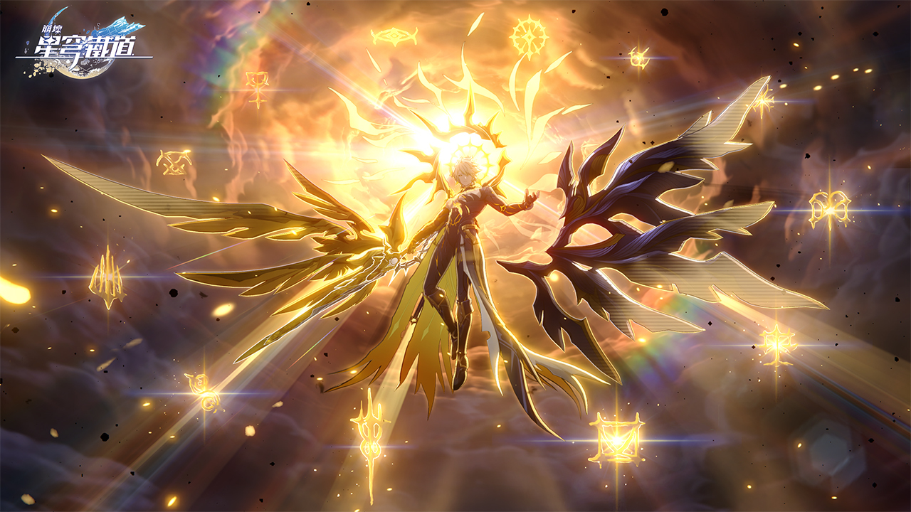 崩壞：星穹鐵道 Fate聯動 Archer（弓兵）終極技「Unlimited Blade Works」展示，金色羽翼爆發演出