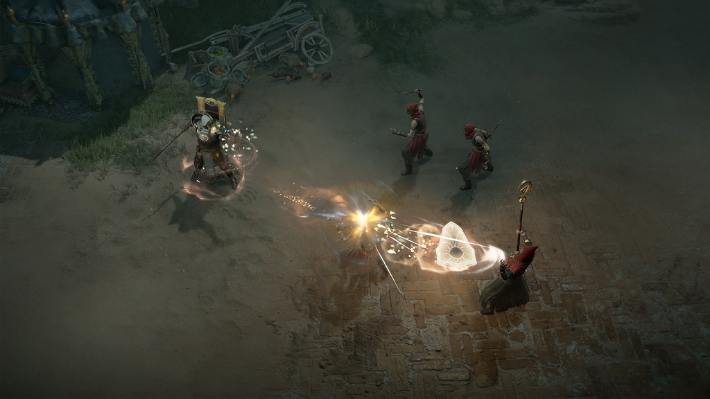 《暗黑破壞神 4：憎恨之王》赫拉迪姆方塊介面截圖，顯示裝備製作系統