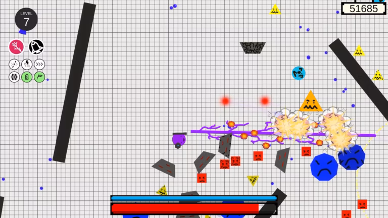 免費生存遊戲《帶槍的圓圈》Steam極度好評!結合《吸血鬼倖存者》與《黑帝斯》操作感的Roguelike子彈地獄