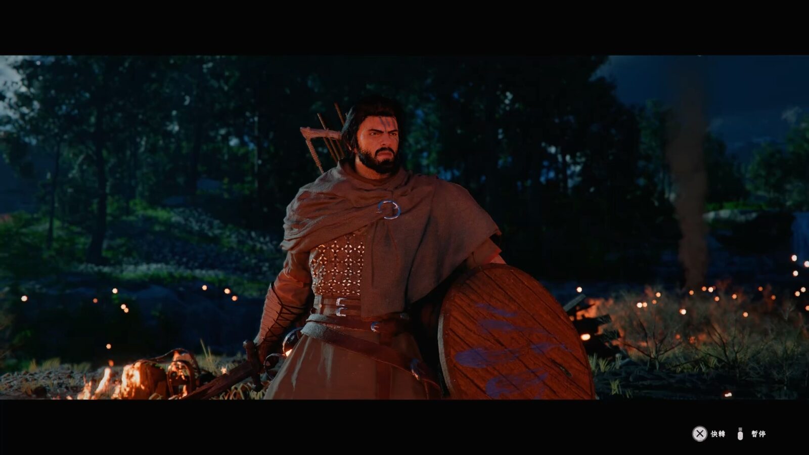 赤血沙漠帕衛爾大陸高空鳥瞰圖