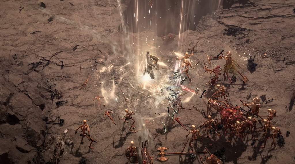 《暗黑破壞神 4：憎恨之王》宣傳截圖，展示全新內容的壯闊場景