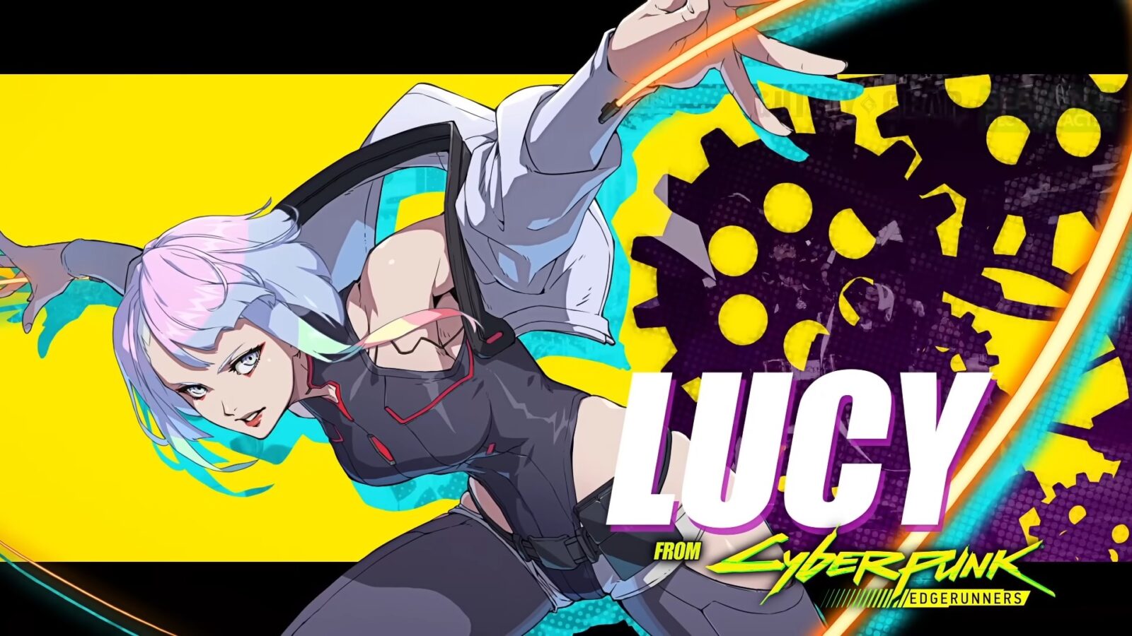 電馭叛客邊緣行者露西官方宣傳圖