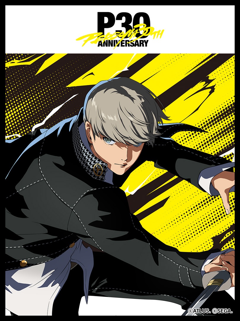 《女神異聞錄 4》主角官方 30 週年紀念立繪