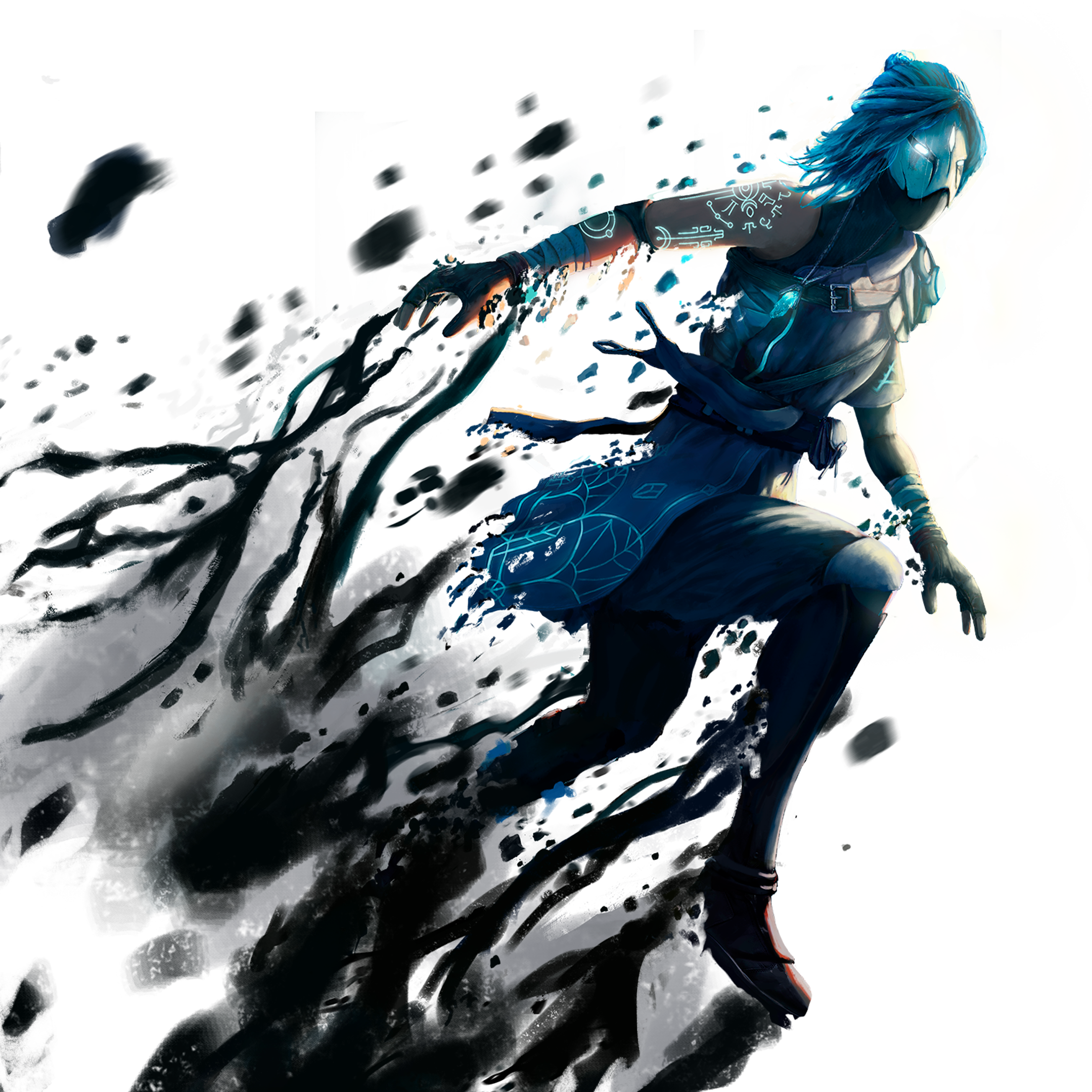 主角阿雅娜的角色設定圖