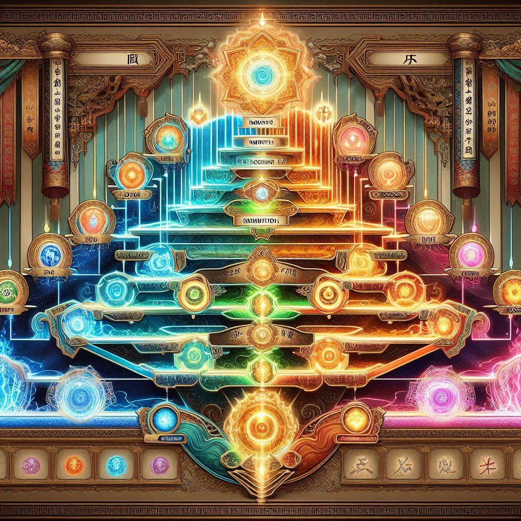 了不起的修仙模擬器攻略 - AI生成修仙境界晉升系統圖