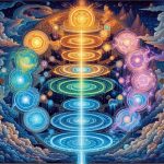 修仙境界劃分概念示意圖：從練氣期到渡厄真仙，各大修仙體系境界階梯圖解（AI生成）