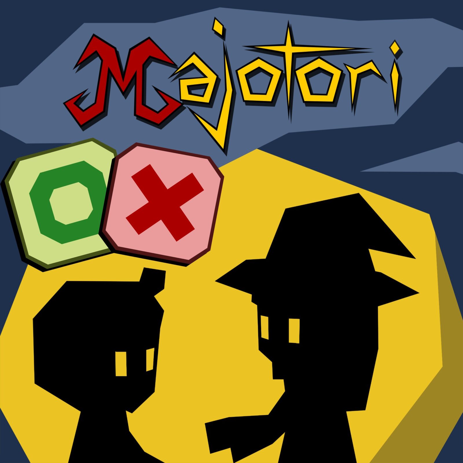 Majotori 遊戲封面，魔女審判的氛圍