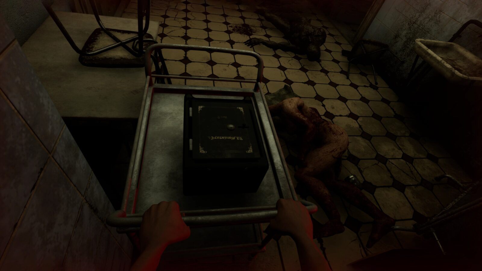 Mortanis Prisoners 遊戲實機畫面 - 昏暗環境下的光影
