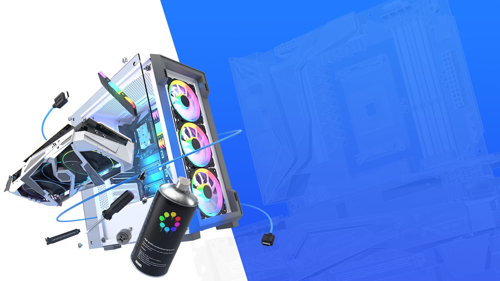 PC Building Simulator 2 Xbox Series X|S版宣傳圖,凸顯主機性能強化的遊戲畫面