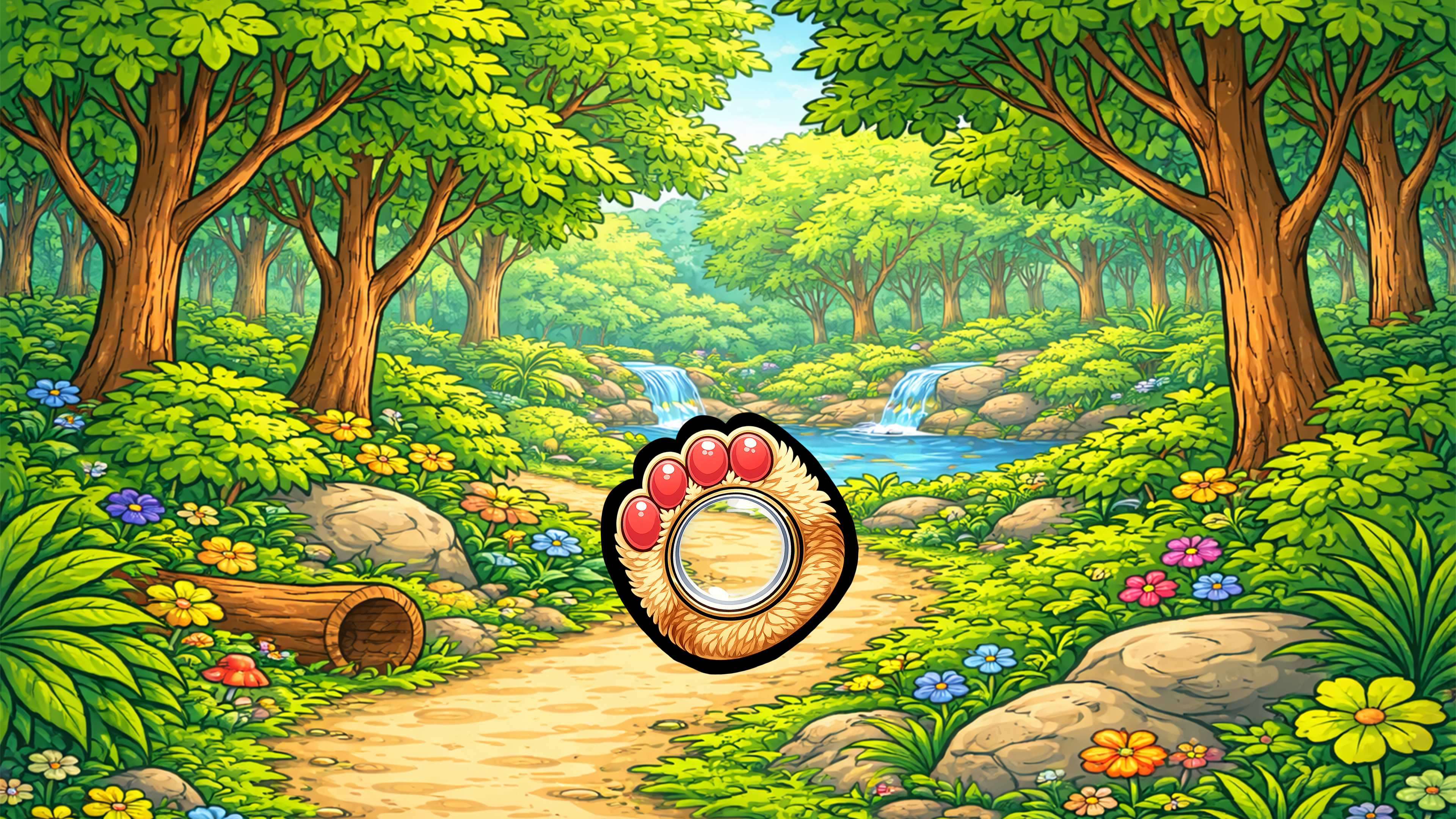 Zoo Clues 遊戲橫幅背景圖，展示遊戲中多個動物園場景