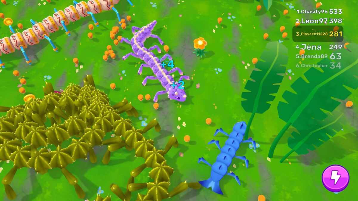 Little Legs 遊戲戰鬥畫面