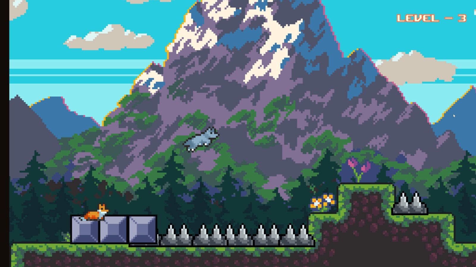 FoxWolf Saga 遊戲場景藝術圖