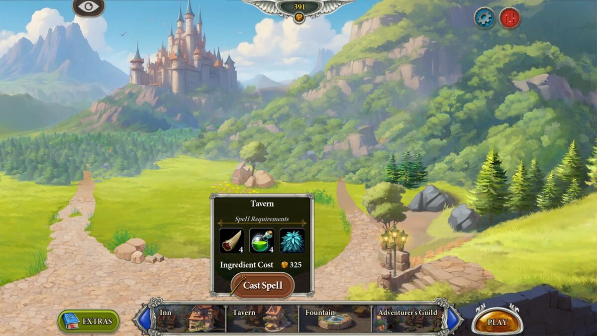 遊戲內解謎小遊戲的實際畫面，展示一個需要邏輯思考的機關謎題