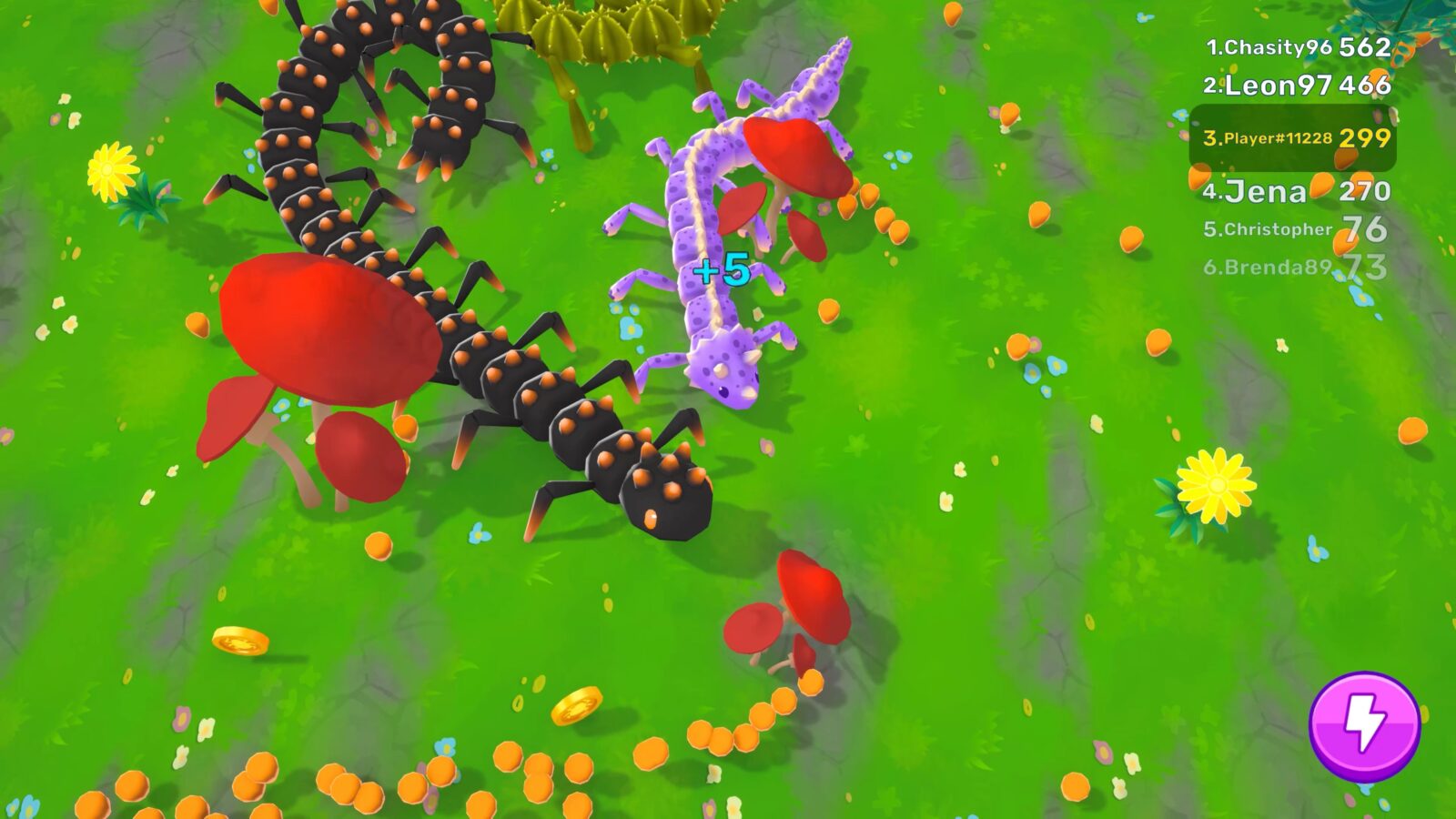 Little Legs 遊戲戰鬥競技場全景