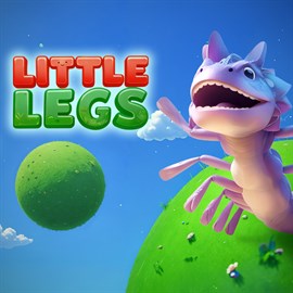 Little Legs 遊戲首圖，展示可愛的千足蟲主角在色彩繽紛的競技場中。