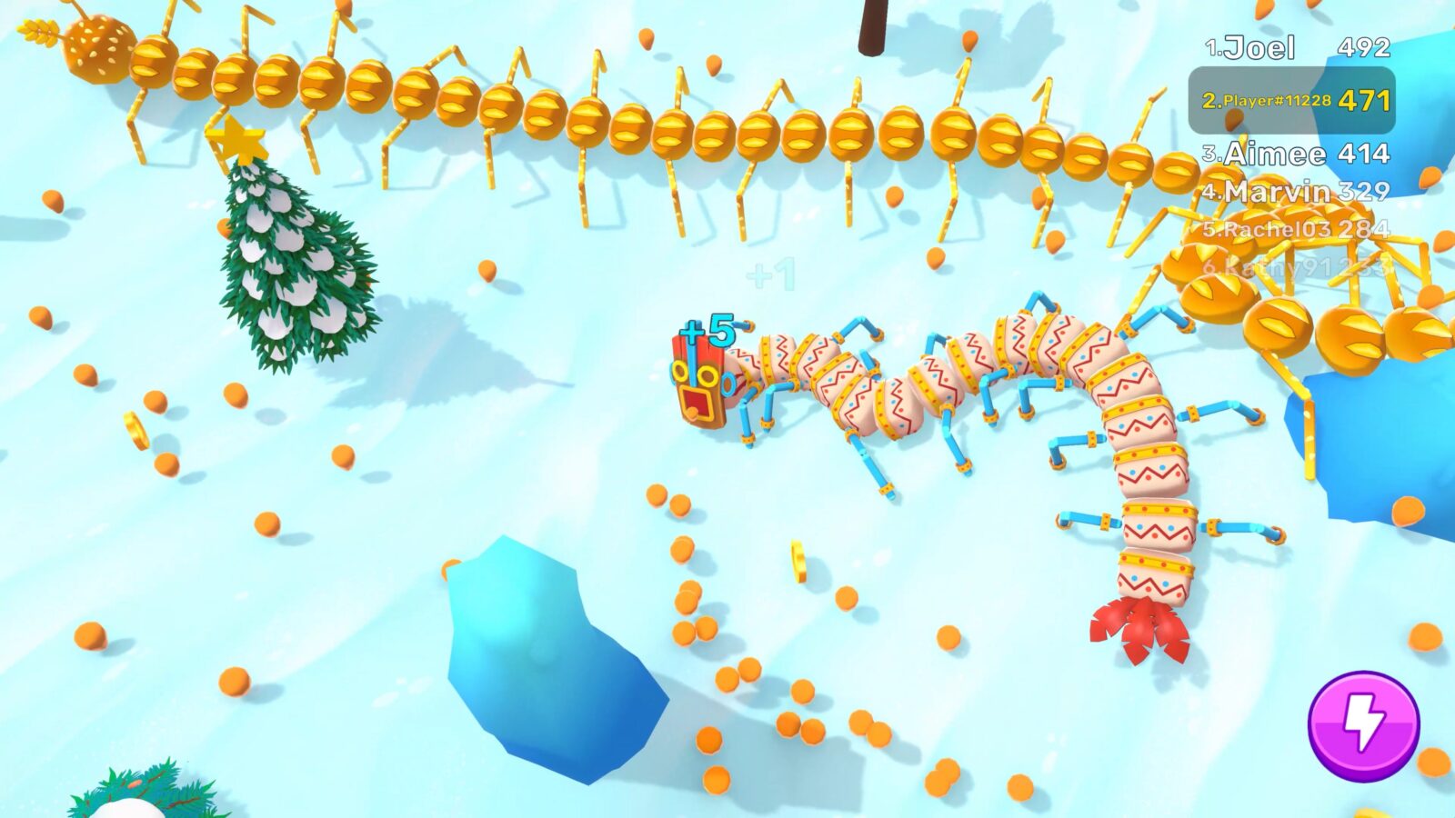 Little Legs 遊戲內選單與培養畫面