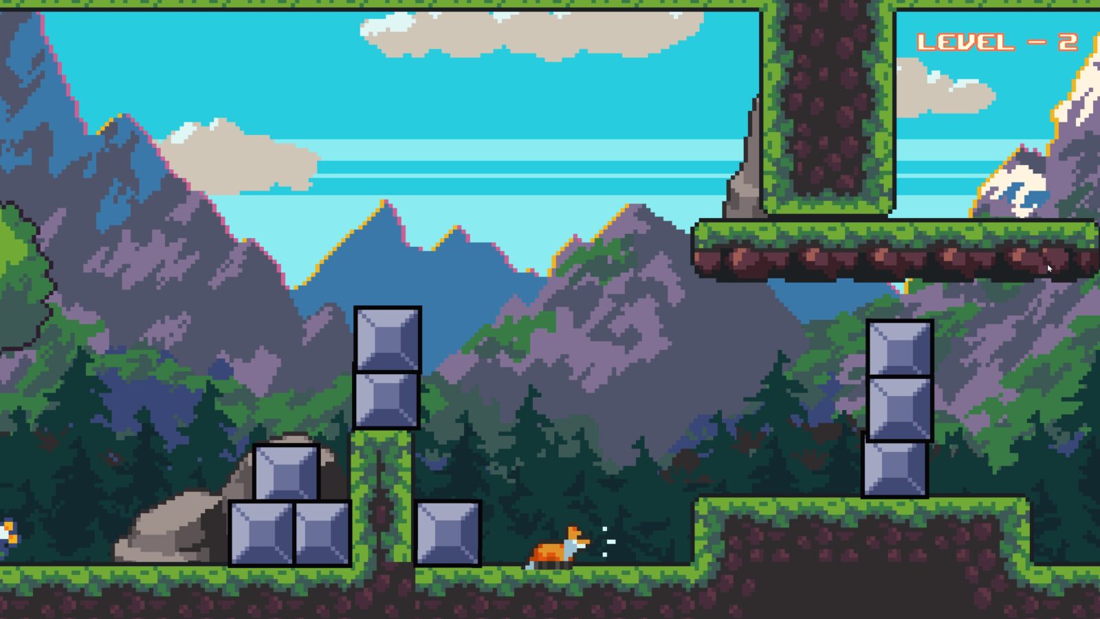 FoxWolf Saga 遊戲雙人合作解謎畫面