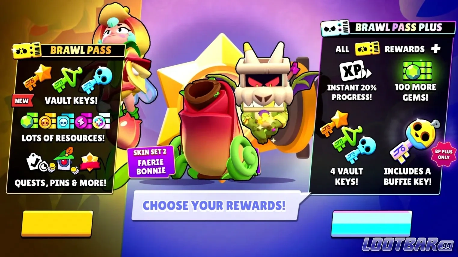 Brawl Stars Season49 Dragons Faeries