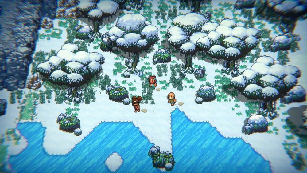 The Survivalists: Complete Edition 遊戲主視覺圖，展示角色在森林中探險