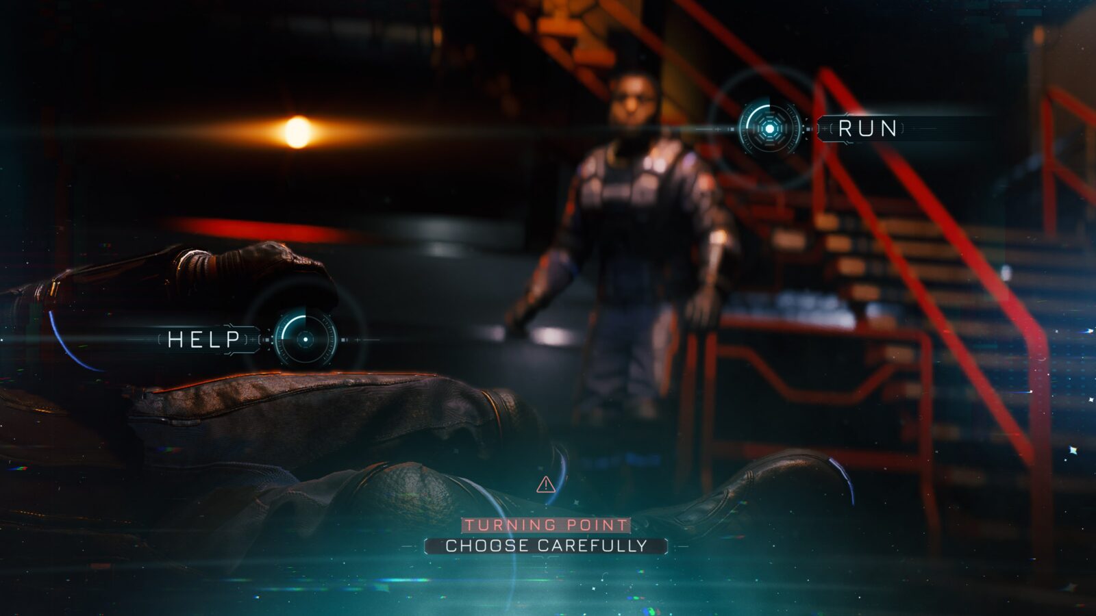 黑相集指令8020星艦內部場景