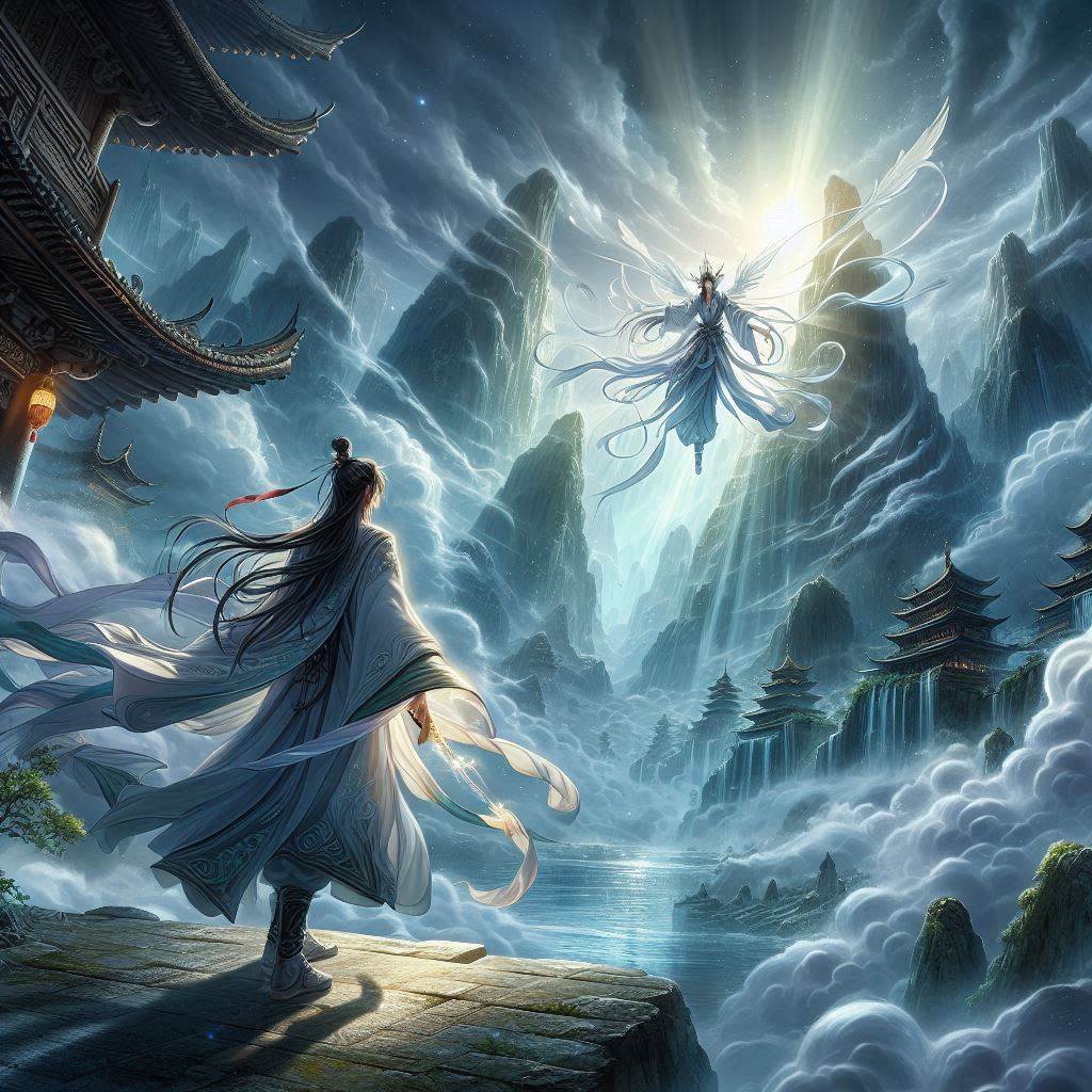 凡人修仙傳感情結局意象 - 御劍飛行