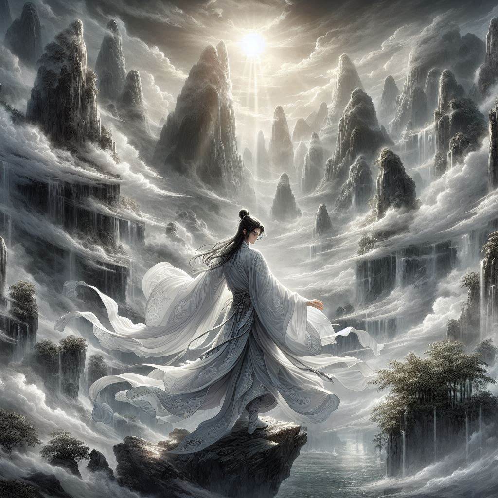 凡人修仙傳漫畫風格概念圖 - 古代修仙世界