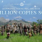 赤血沙漠全球500萬套銷售里程碑宣傳圖