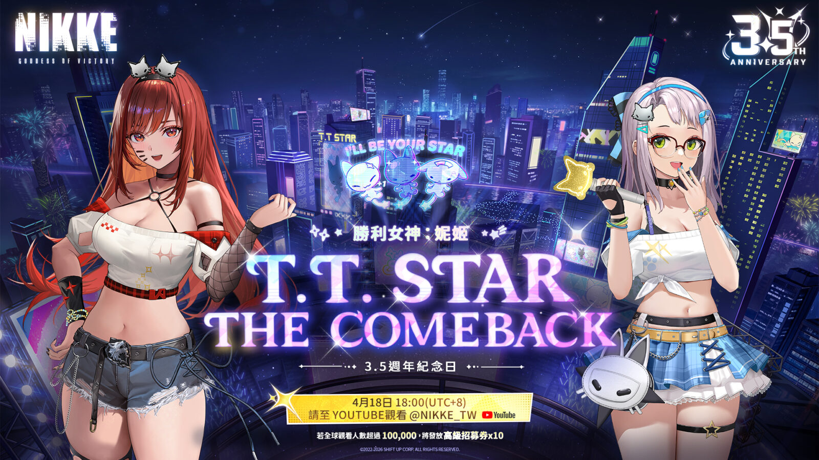 Nikke 35th Anniversary Neon Rapi 2026