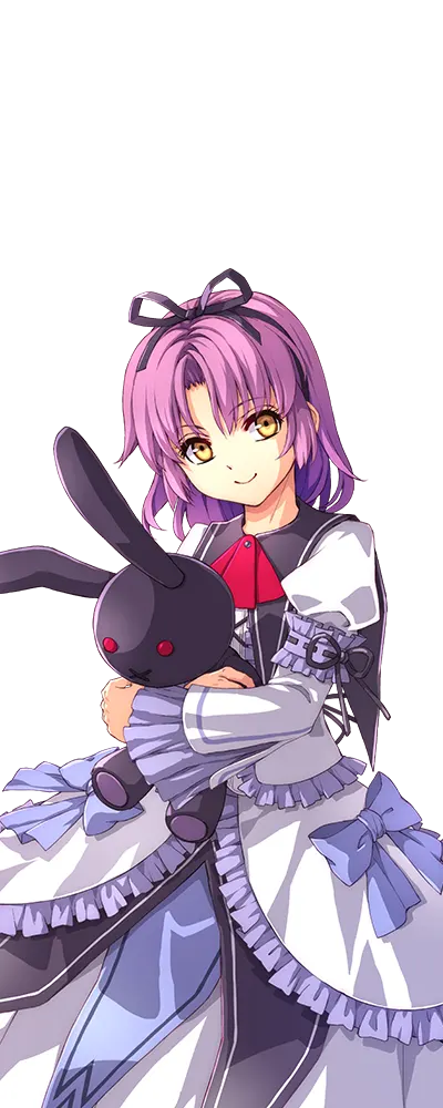 蕾恩官方角色立繪，悠木碧配音的神秘少女